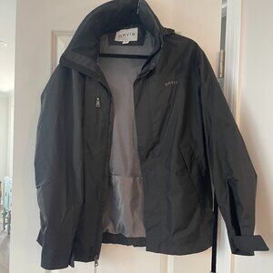 ORVIS Men's M Wahoo Hooded Jacket in Black NWT